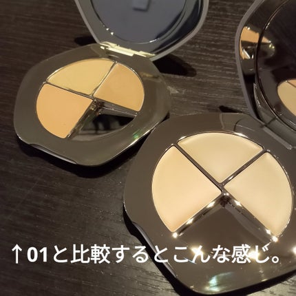 TIMAGE クリーミーコンシーラーパレット/TIMAGE/パレットコンシーラーを使ったクチコミ(3枚目)