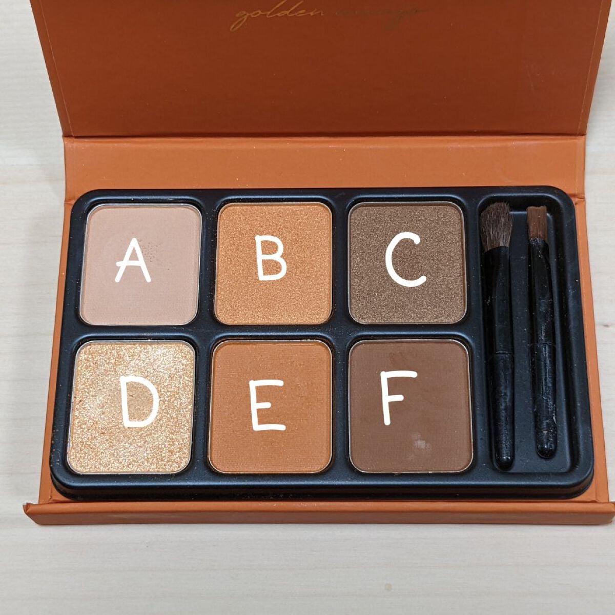 アイカラーパレット/heme/アイシャドウパレットを使ったクチコミ(2枚目)