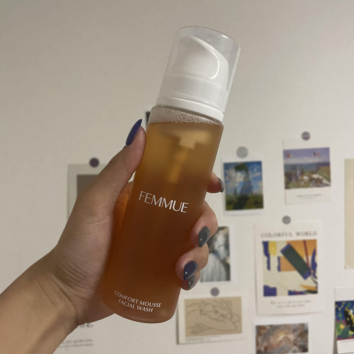コンフォート ムースウォッシュ/FEMMUE/泡洗顔を使ったクチコミ（1枚目）