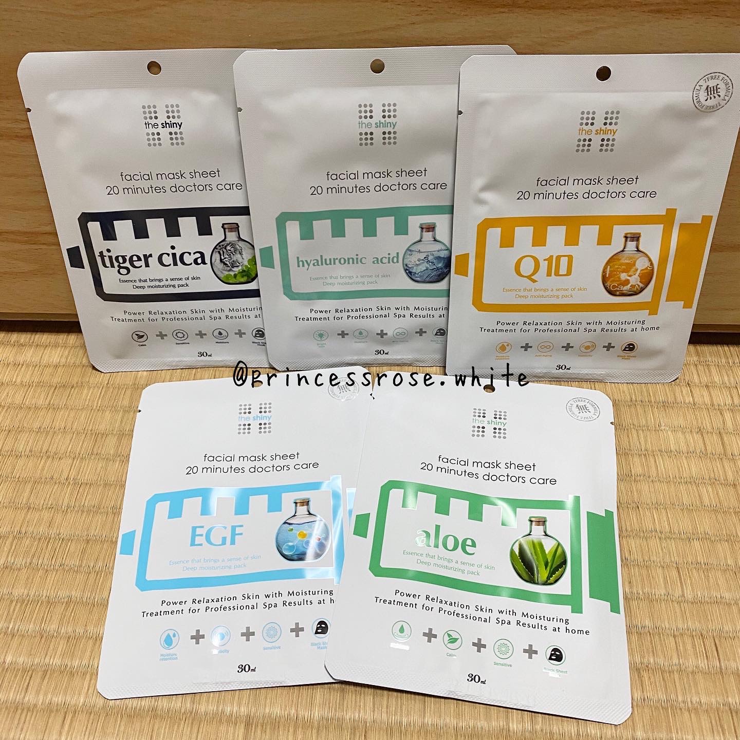 the  shiny　  faciaI mask sheet 20 minutes doctors care   /The Shiny/シートマスク・パックを使ったクチコミ（3枚目）