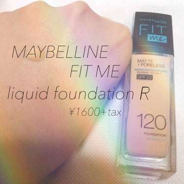 




皆さまいつも❤︎ありがとうございます🥺





今日は、#MAYBELLINE の#フィットミーリキッドファンデーションR
をお試しさせていただきました❤️


LIPSさん、MAYBELL