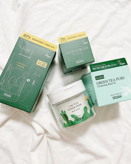 カクタス87%鎮静トナー/YADAH/化粧水を使ったクチコミ(2枚目)