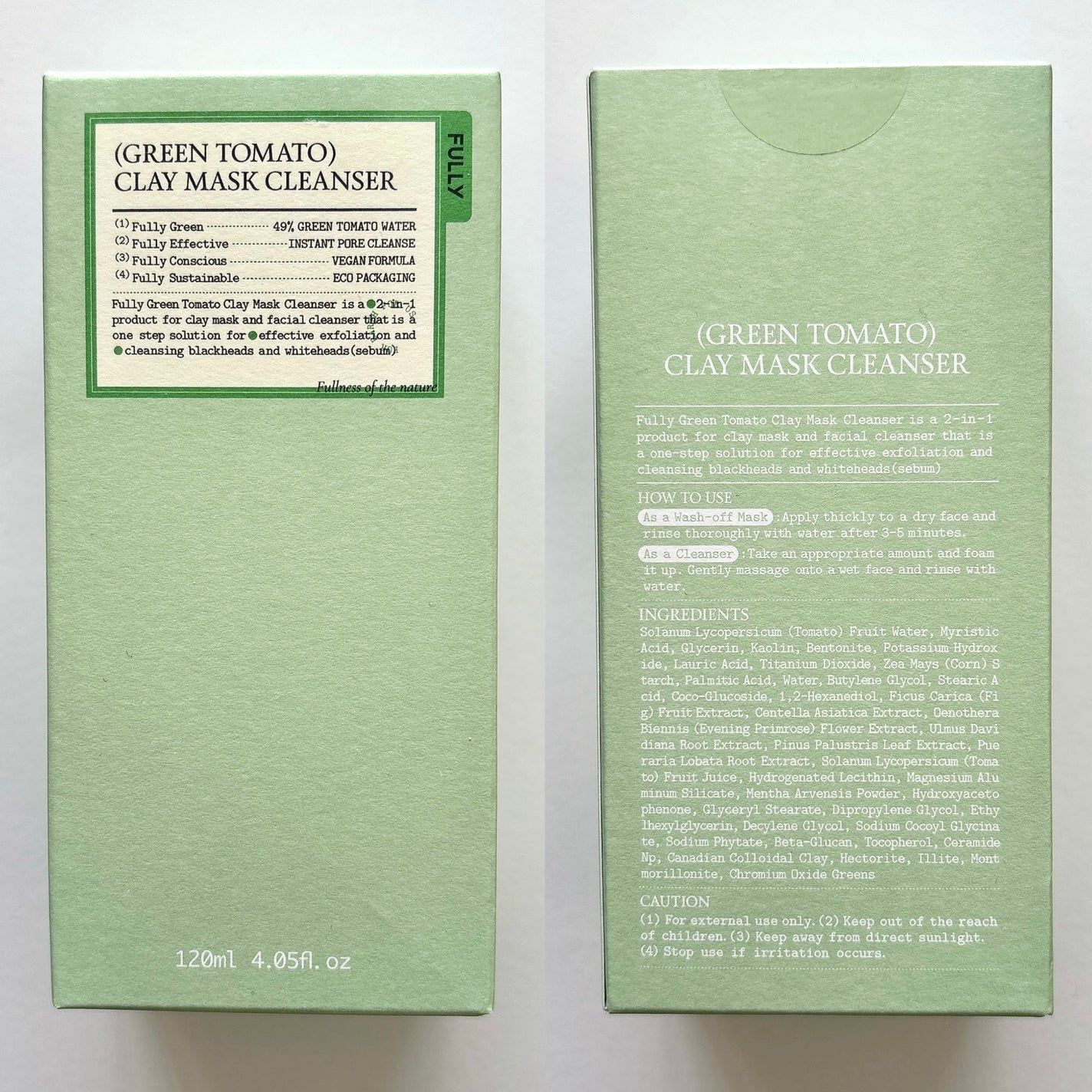 グリーントマトクレイマスククレンザー/FULLY/洗い流すパック・マスクを使ったクチコミ(7枚目)