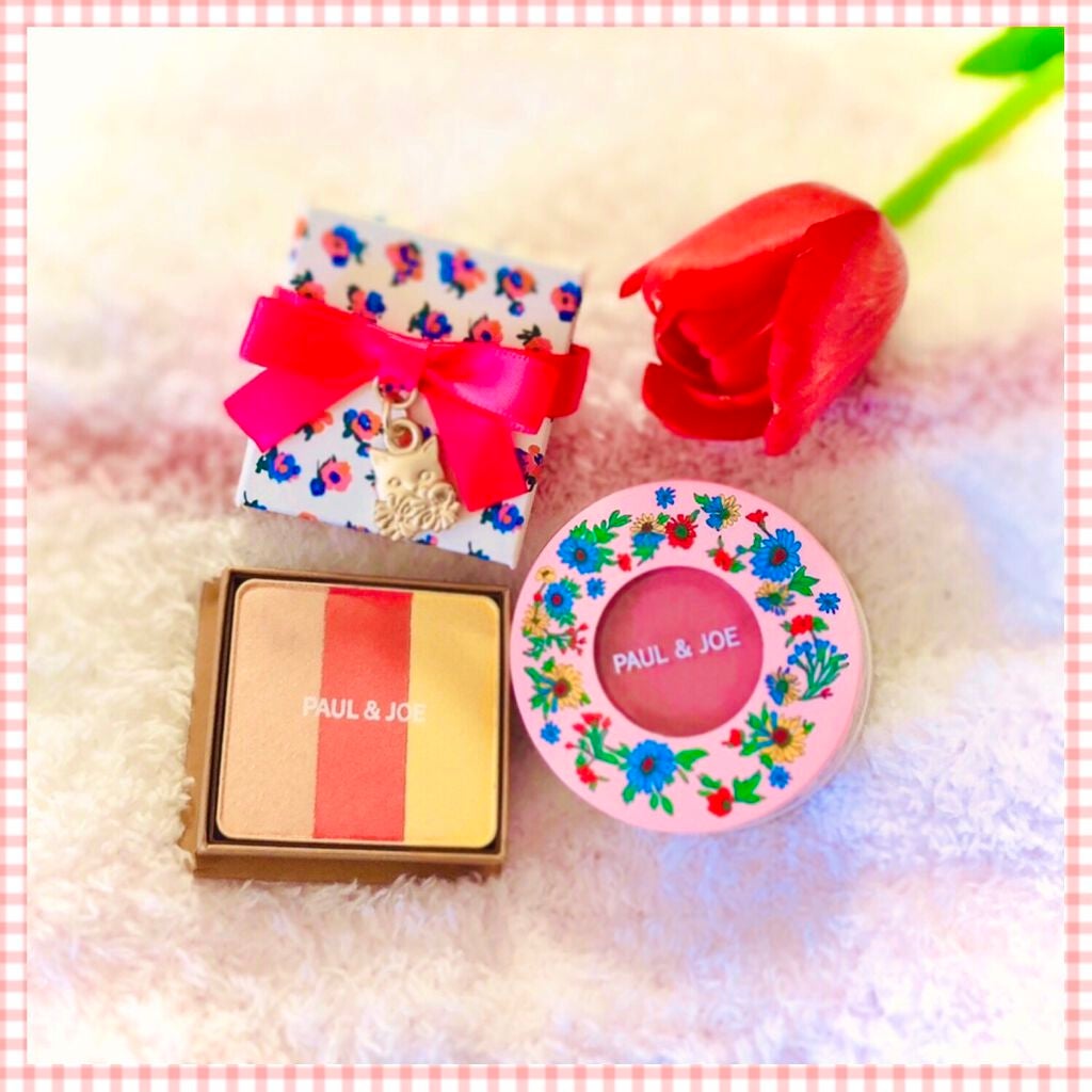 ジェル ブラッシュ(1/5限定発売)/PAUL & JOE BEAUTE/ジェル・クリームチークを使ったクチコミ(1枚目)