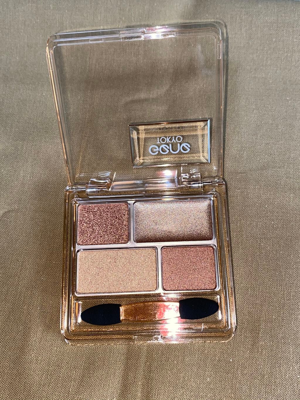 リラクシーアイシャドウ/GENE TOKYO/アイシャドウパレットを使ったクチコミ(2枚目)