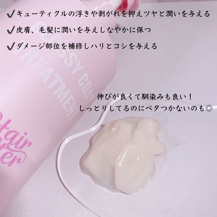 GLOSSY COAT SHAMPOO / TREATMENT/SANUS HAIR FILTER/市販シャンプーを使ったクチコミ(3枚目)