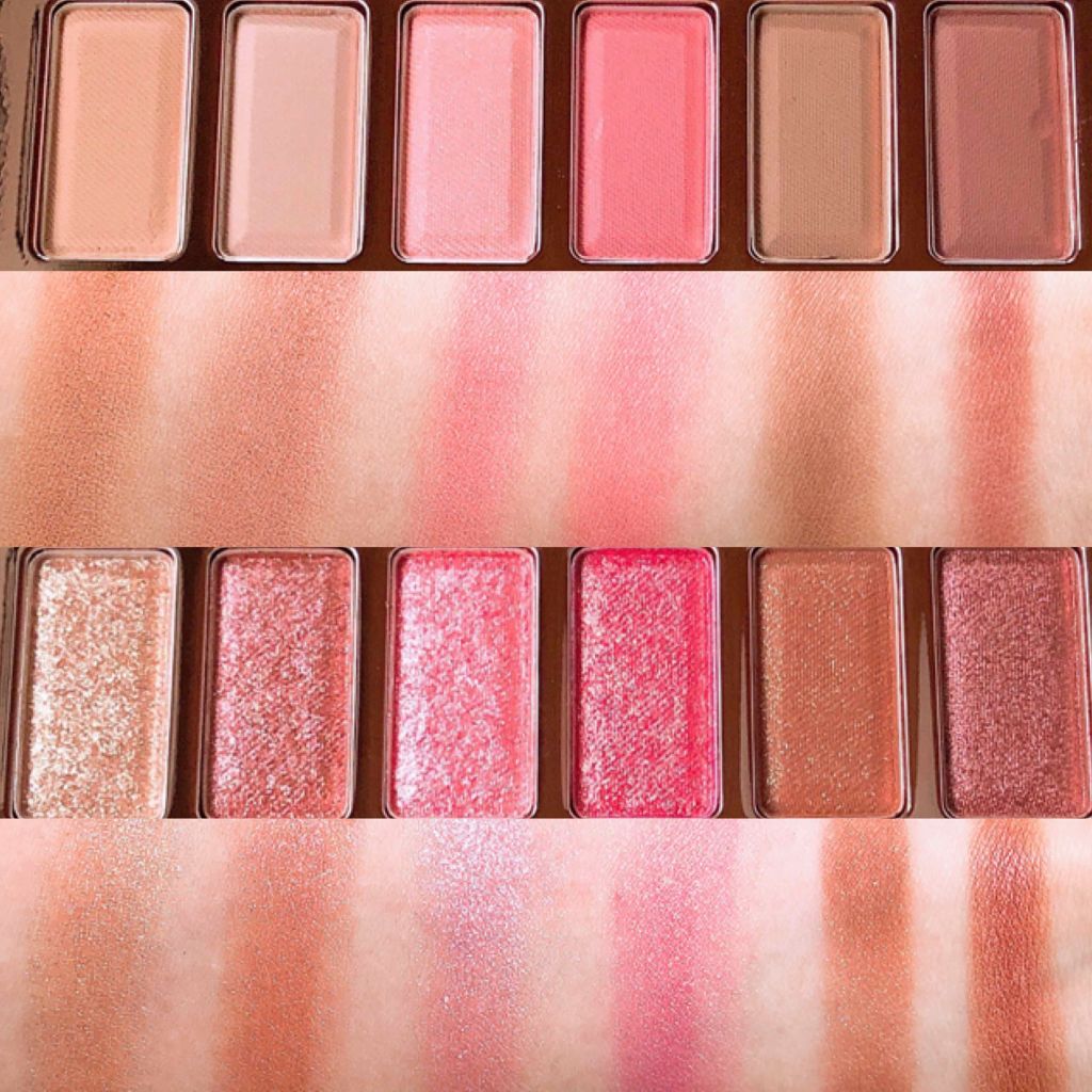 バレンタインボックス3ローズモーメント/VAVI MELLO/アイシャドウパレットを使ったクチコミ(4枚目)