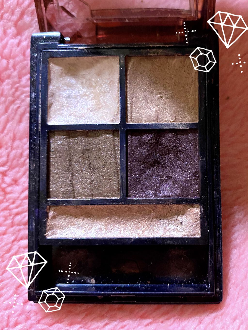 リシェ シマーリッチ アイズ [限定品]BR-9/Visée/アイシャドウパレットを使ったクチコミ（2枚目）