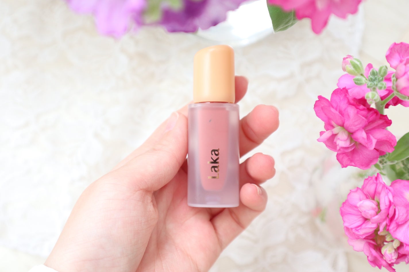 フルーティーグラムティント/Laka/リップティントを使ったクチコミ(8枚目)