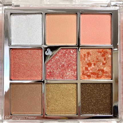 グリッターペディアアイパレット/unleashia/アイシャドウパレットを使ったクチコミ(3枚目)