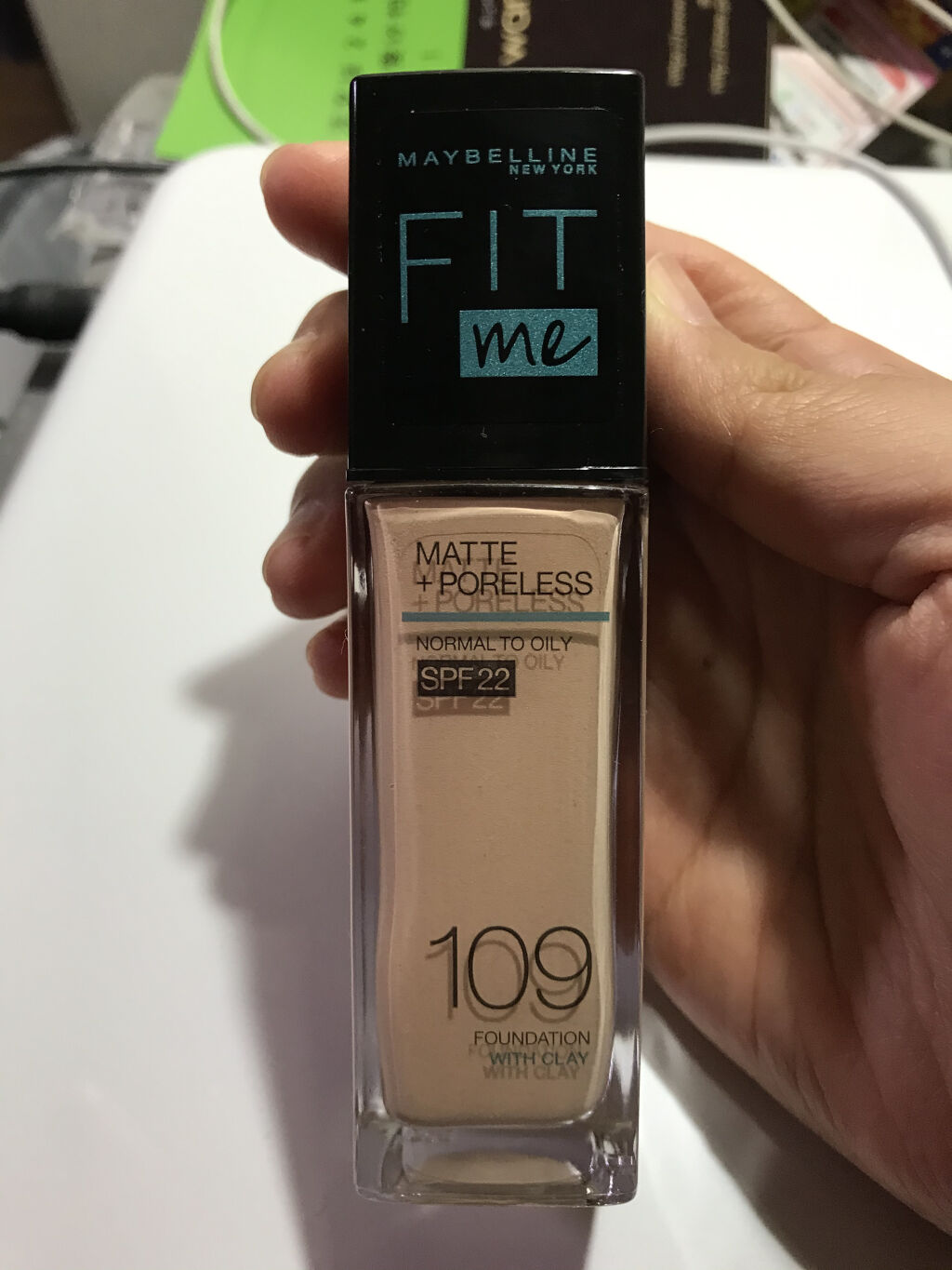 フィットミー リキッドファンデーション R 109/MAYBELLINE NEW YORK/リキッドファンデーションを使ったクチコミ（2枚目）