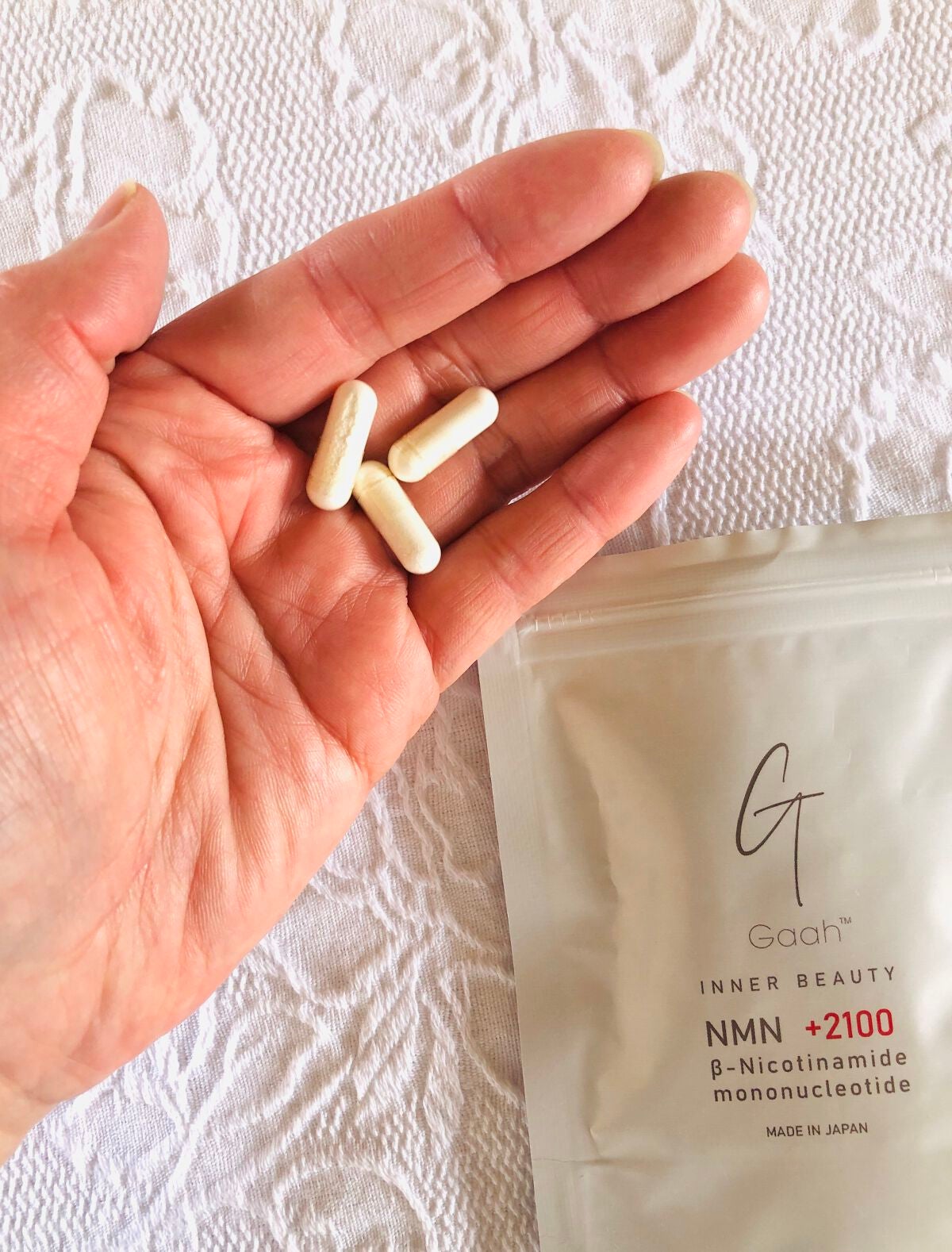 NMN +2100/INNER BEAUTY/ボディサプリメントを使ったクチコミ(3枚目)
