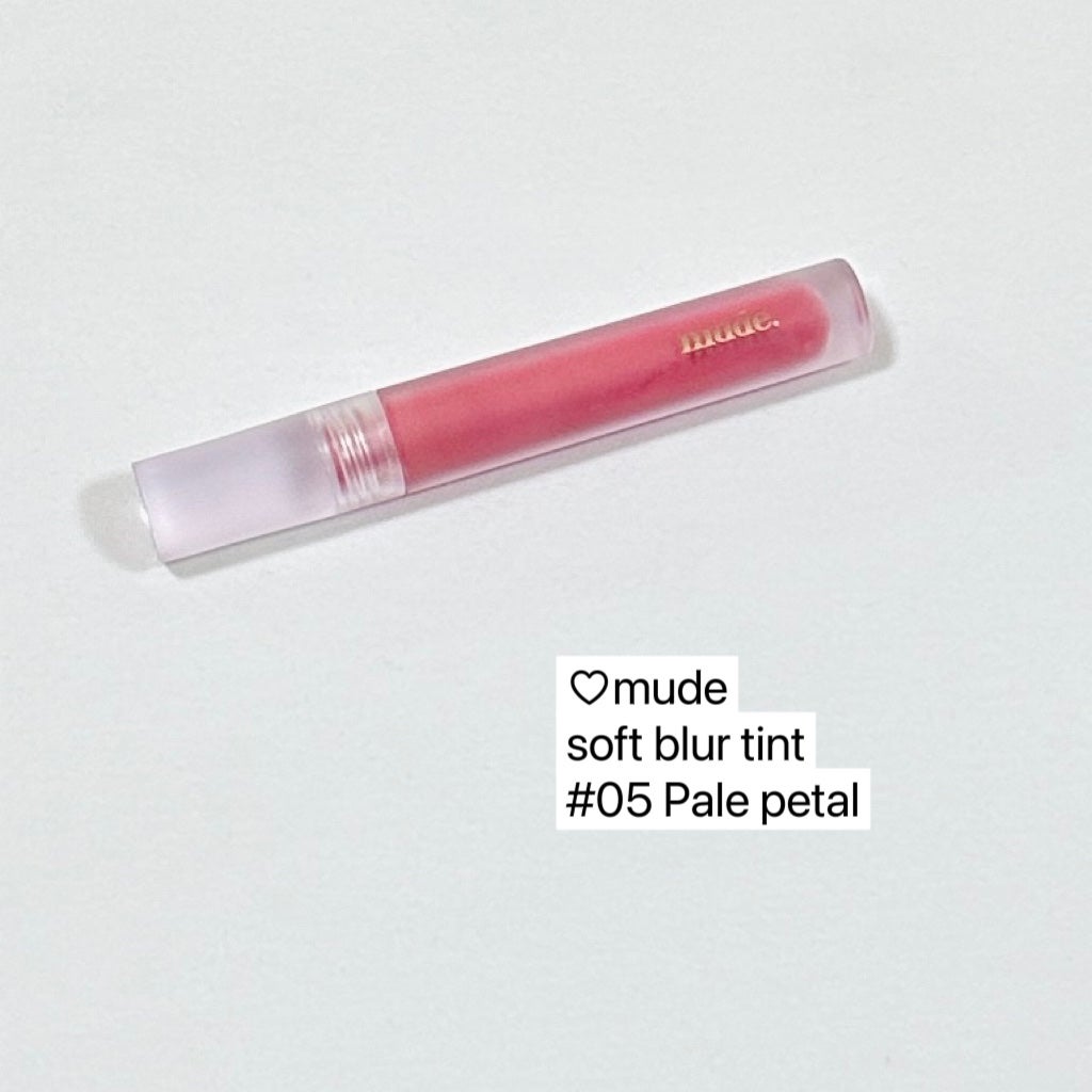 ソフトブラーティント/mude/リップティントを使ったクチコミ(4枚目)