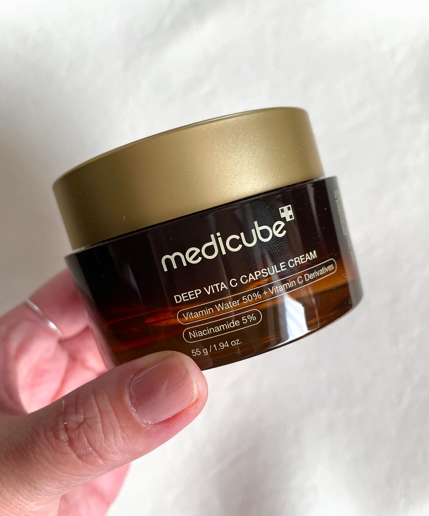 ディープビタCカプセルクリーム/MEDICUBE/フェイスクリームを使ったクチコミ（2枚目）