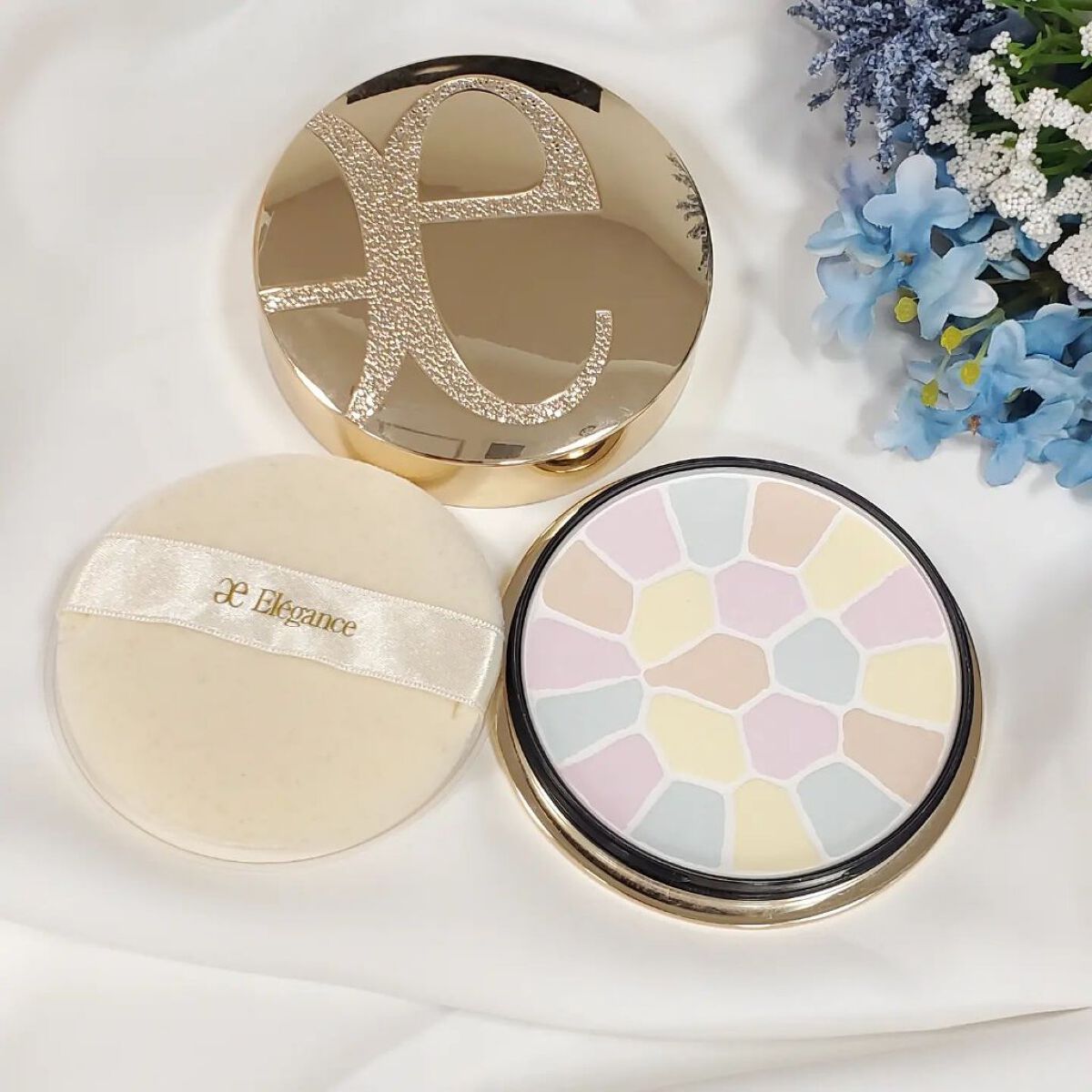 エレガンス ラ プードル オートニュアンス リクスィーズ/Elégance/プレストパウダーを使ったクチコミ（1枚目）