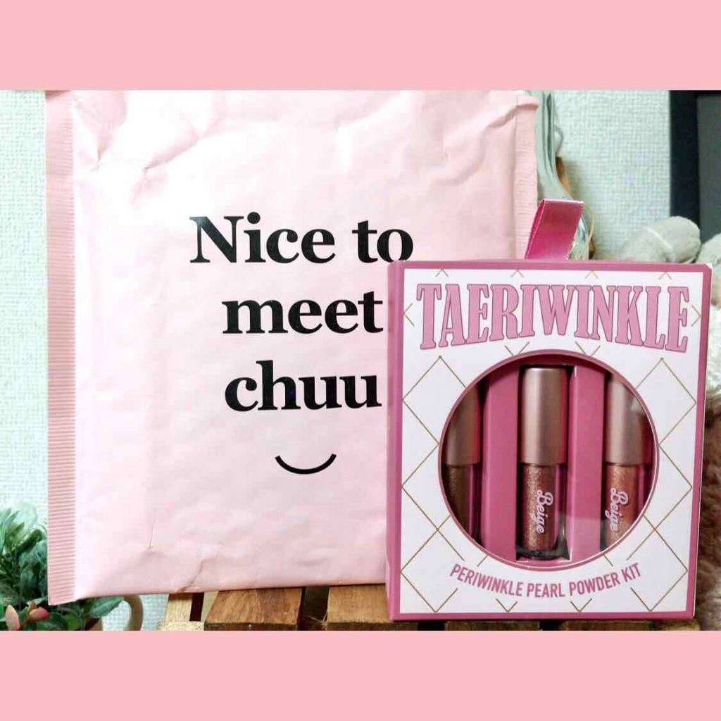 TAERI WINKLE KIT/BEIGE CHUU/単色アイシャドウを使ったクチコミ（1枚目）