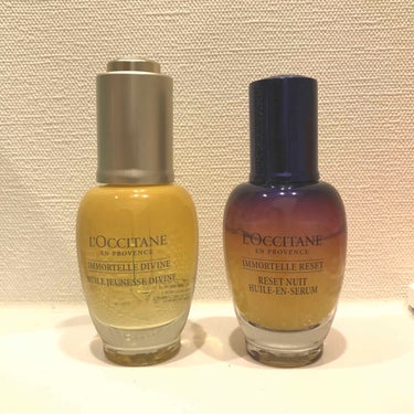 イモーテル ディヴァイン インテンシヴオイル(旧)/L'OCCITANE/フェイスオイルを使ったクチコミ（1枚目）