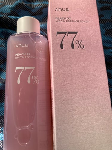 Anua
PEACH 77
NIACIN ESSENCE TONER


✼••┈┈••✼••┈┈••✼••┈┈••✼••┈┈••✼

メガ割で桃セット購入してやっと使い始めましまた💦
化粧水、乳液、美