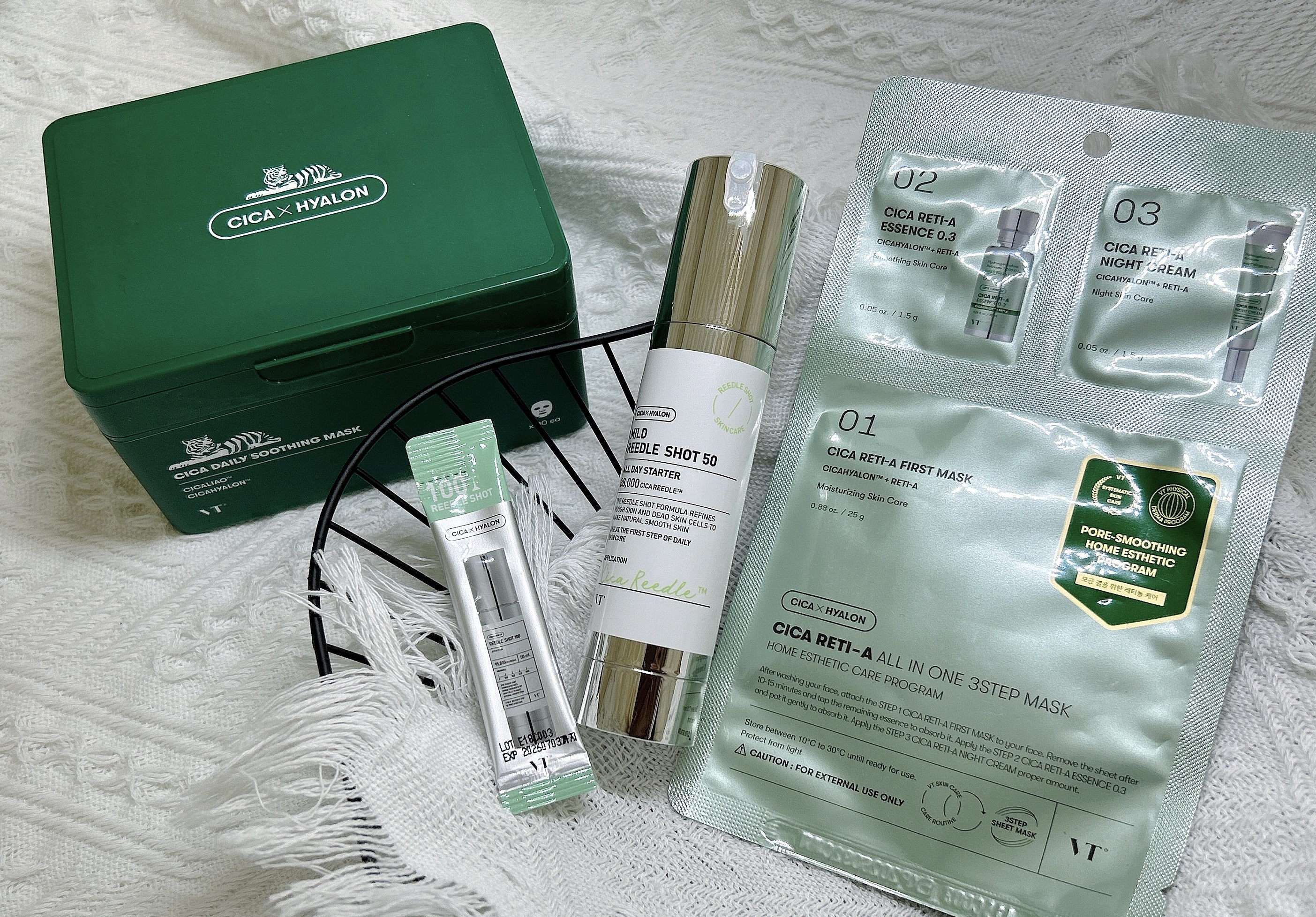 CICA デイリースージングマスク/VT/シートマスク・パックを使ったクチコミ（1枚目）