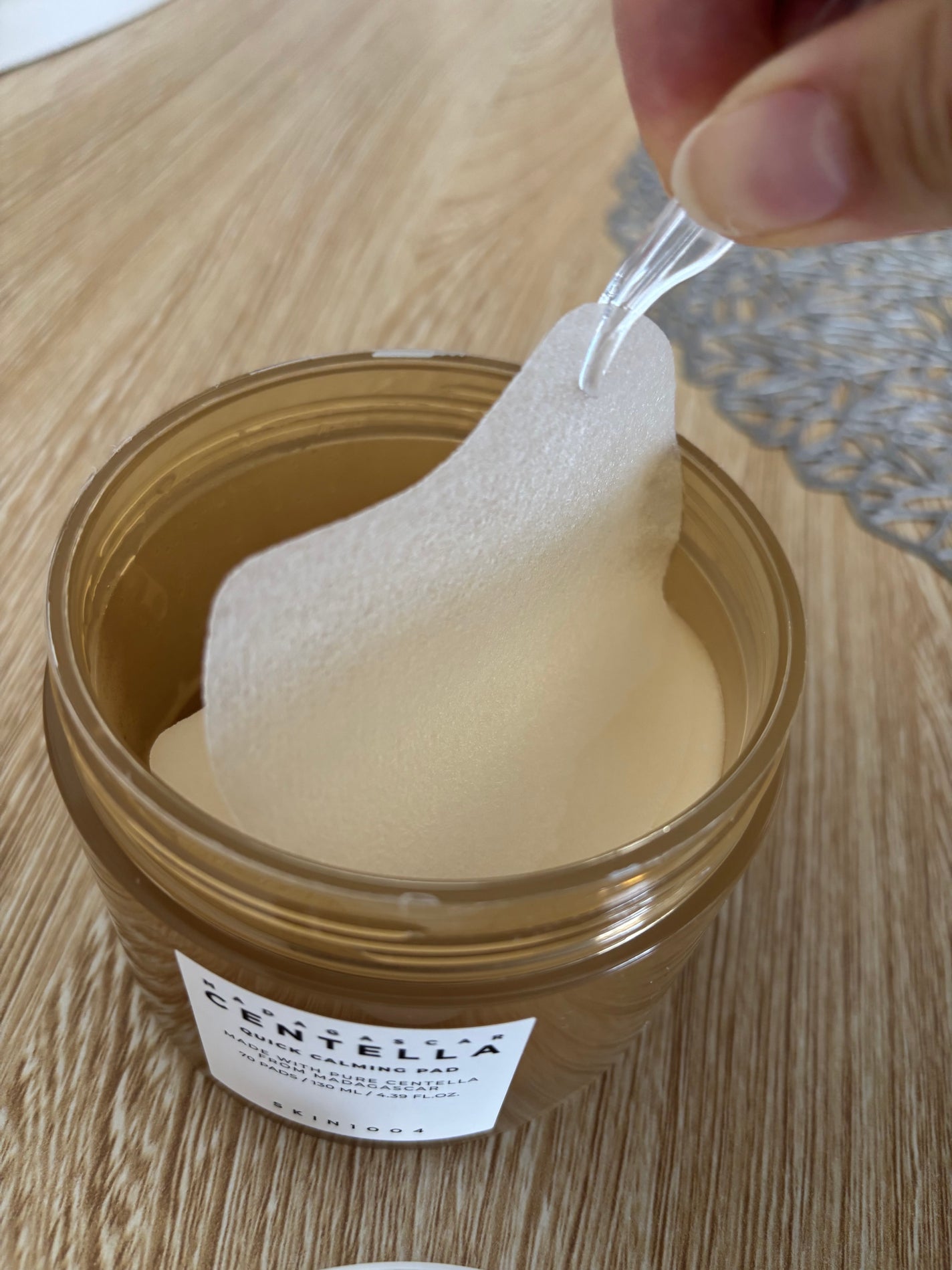 センテラ クイックカーミングパッド/SKIN1004/トナーパッドを使ったクチコミ(2枚目)