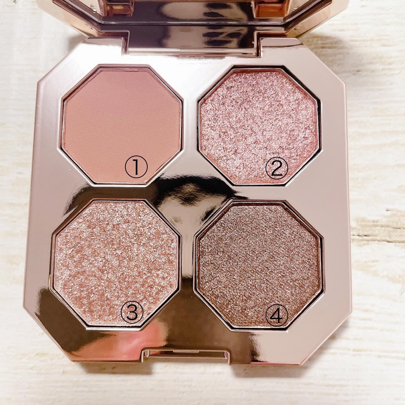 ドリームベルベットアイシャドウパレット/DEAR DAHLIA/アイシャドウパレットを使ったクチコミ(3枚目)