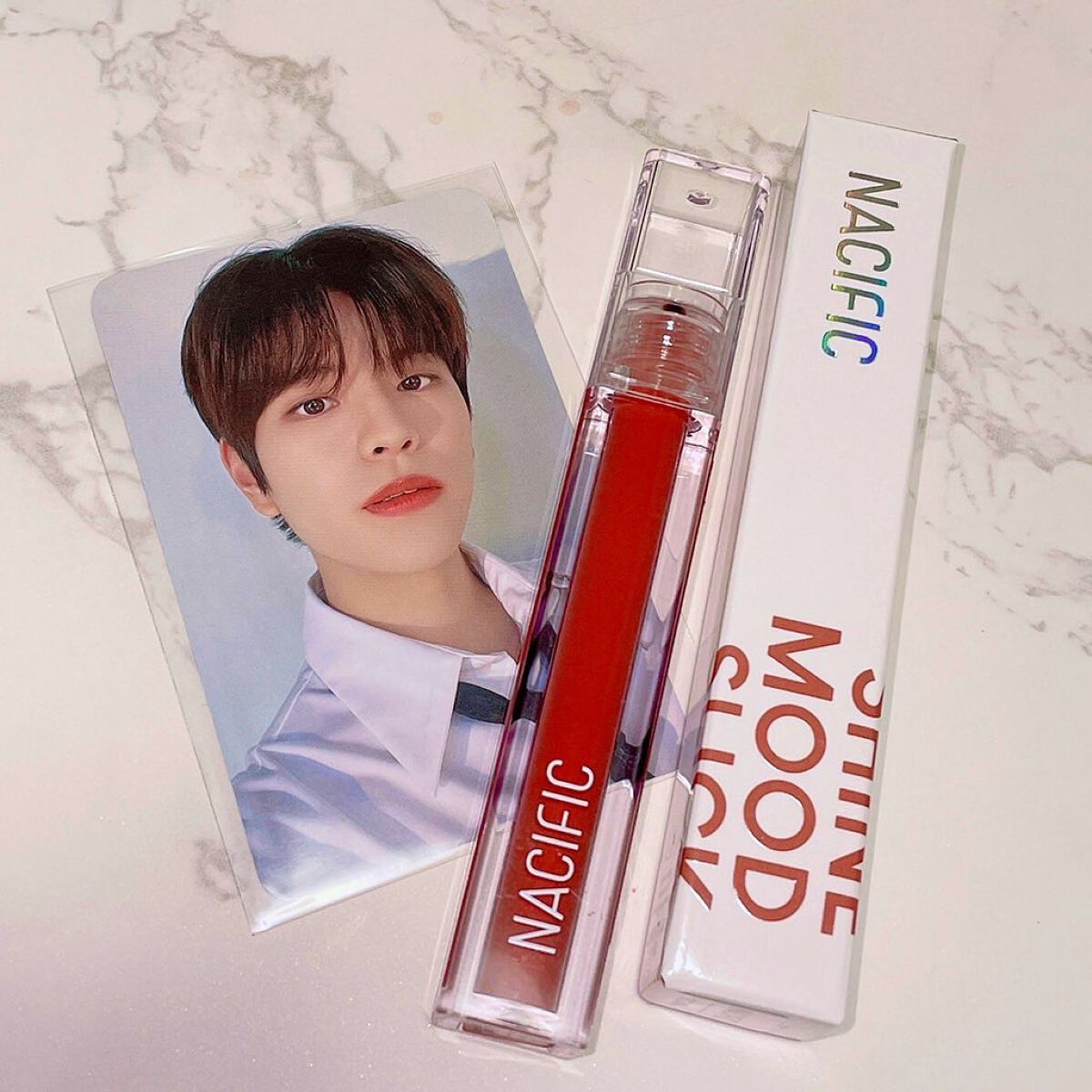 シャイン ムード スリック ティント/NACIFIC/リップティントを使ったクチコミ（2枚目）