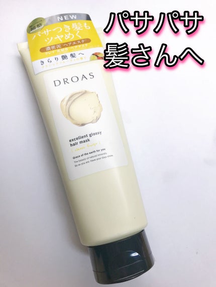 クレイヘアマスク エクセレントグロッシー/DROAS/ヘアマスク・ヘアパックを使ったクチコミ(1枚目)