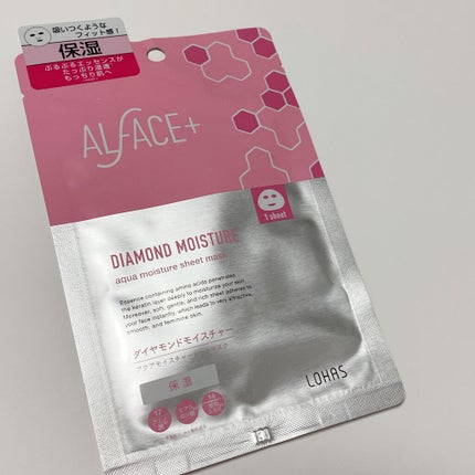 ダイヤモンドモイスチャー アクアモイスチャー シートマスク/ALFACE+/シートマスク・パックを使ったクチコミ(1枚目)