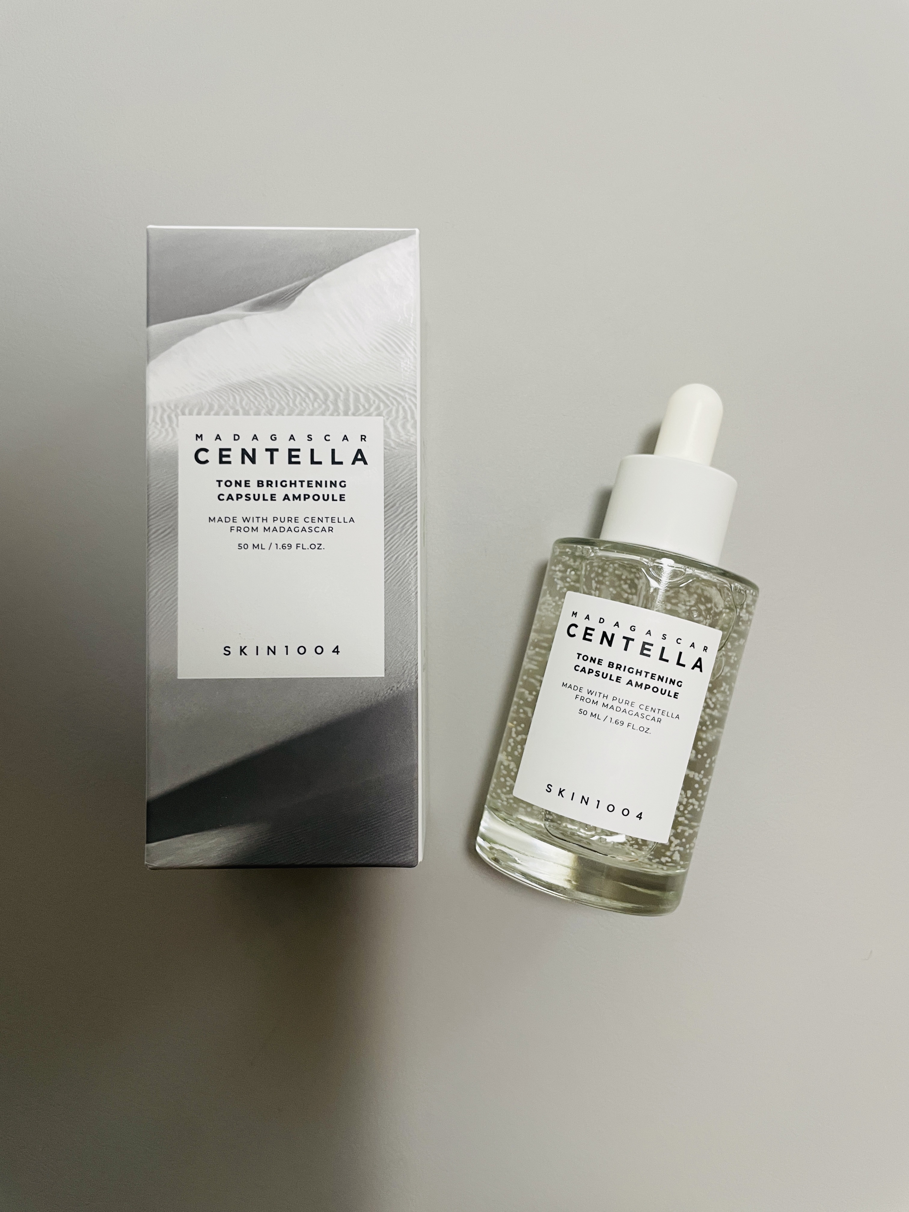 トーンブライトニング カプセルアンプル/SKIN1004/美容液を使ったクチコミ（1枚目）