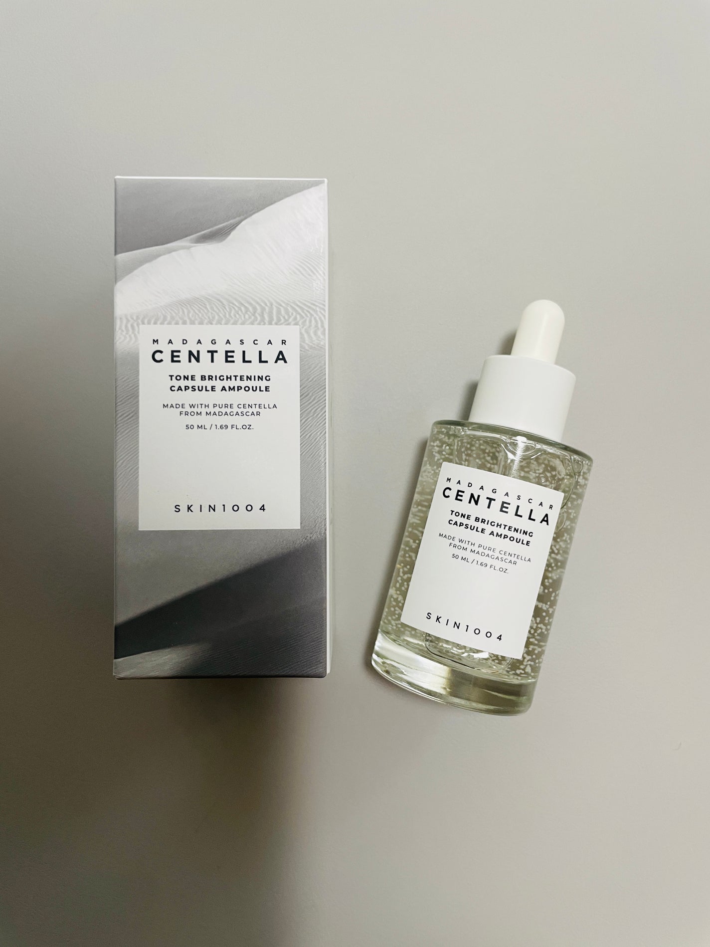 トーンブライトニング カプセルアンプル/SKIN1004/美容液を使ったクチコミ(1枚目)