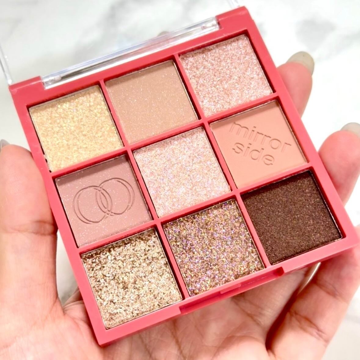 MSアイシャドウパレット/mirrorside/アイシャドウパレットを使ったクチコミ(2枚目)