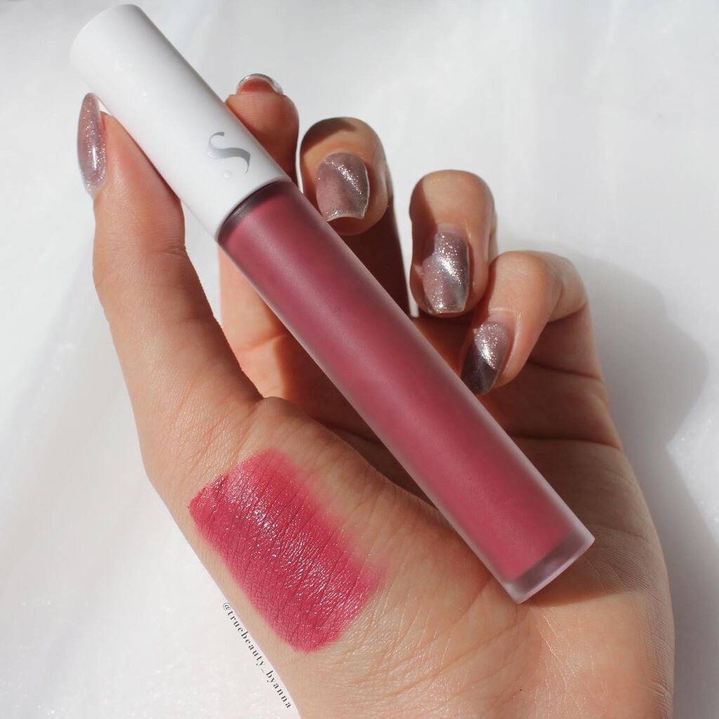 オールタイム ムード ベルベットティント/saat insight/リップティントを使ったクチコミ（3枚目）