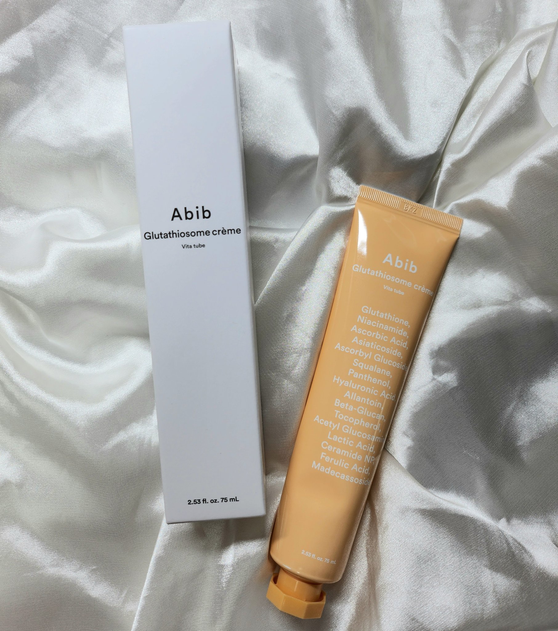 アビブ　グルタチオンソームクリームビタチューブ/Abib /フェイスクリームを使ったクチコミ（1枚目）