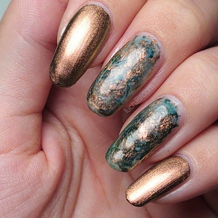 ラコララン ネイルポリッシュ 28 ブラウンシャンパーニュ/lacoraran/マニキュアの画像