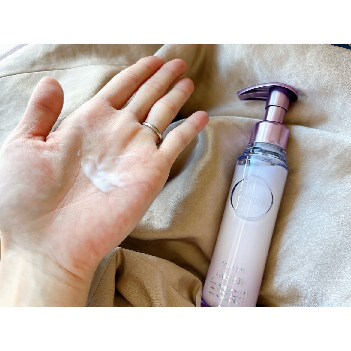 プルント リライト美容液ヘアミルク/Purunt./ヘアミルクを使ったクチコミ（2枚目）