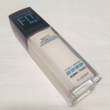 フィットミー リキッドファンデーション (#110)
Maybellineさんから出ているファンデーションになります。

☑お値段
1500円+tax
☑形状
液体
☑内容量
30ml
☑