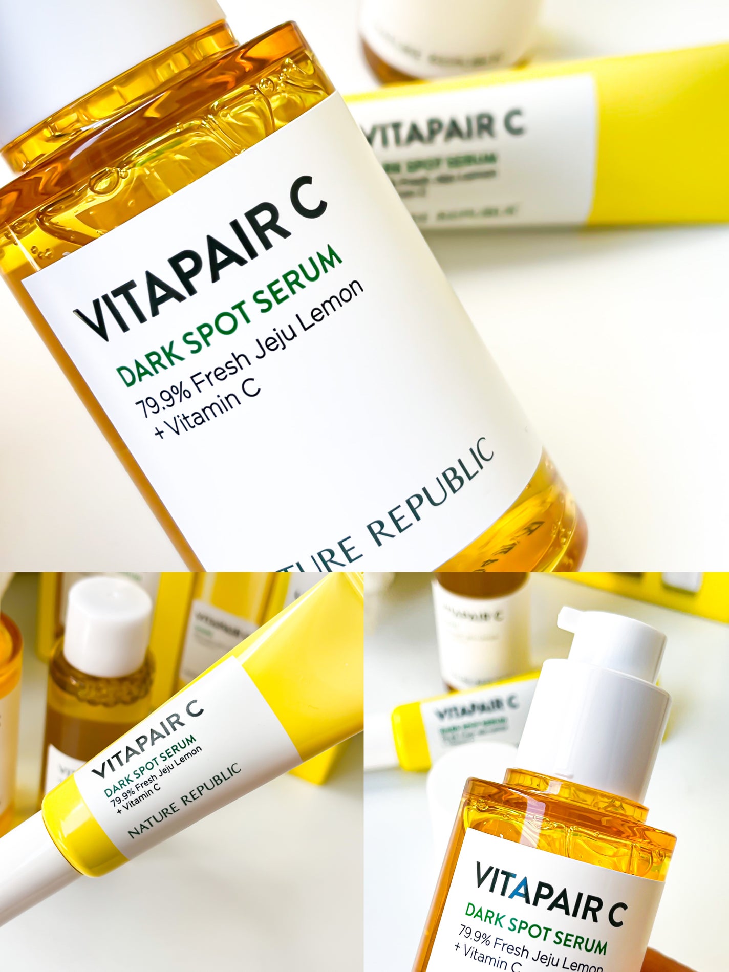 ビタペアC シミケアセラム/ネイチャーリパブリック/美容液を使ったクチコミ(4枚目)