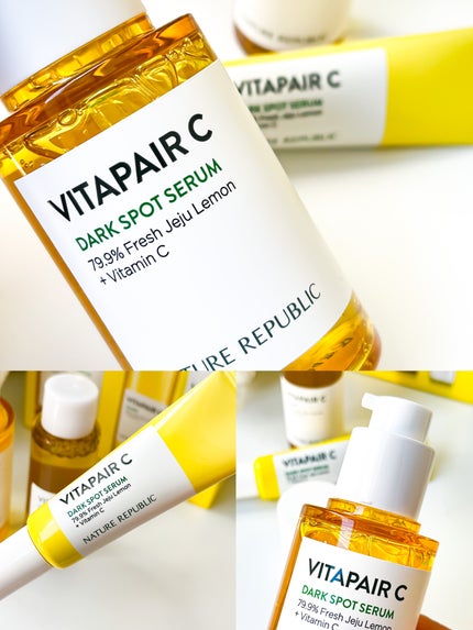 ビタペアC シミケアセラム/ネイチャーリパブリック/美容液を使ったクチコミ(4枚目)