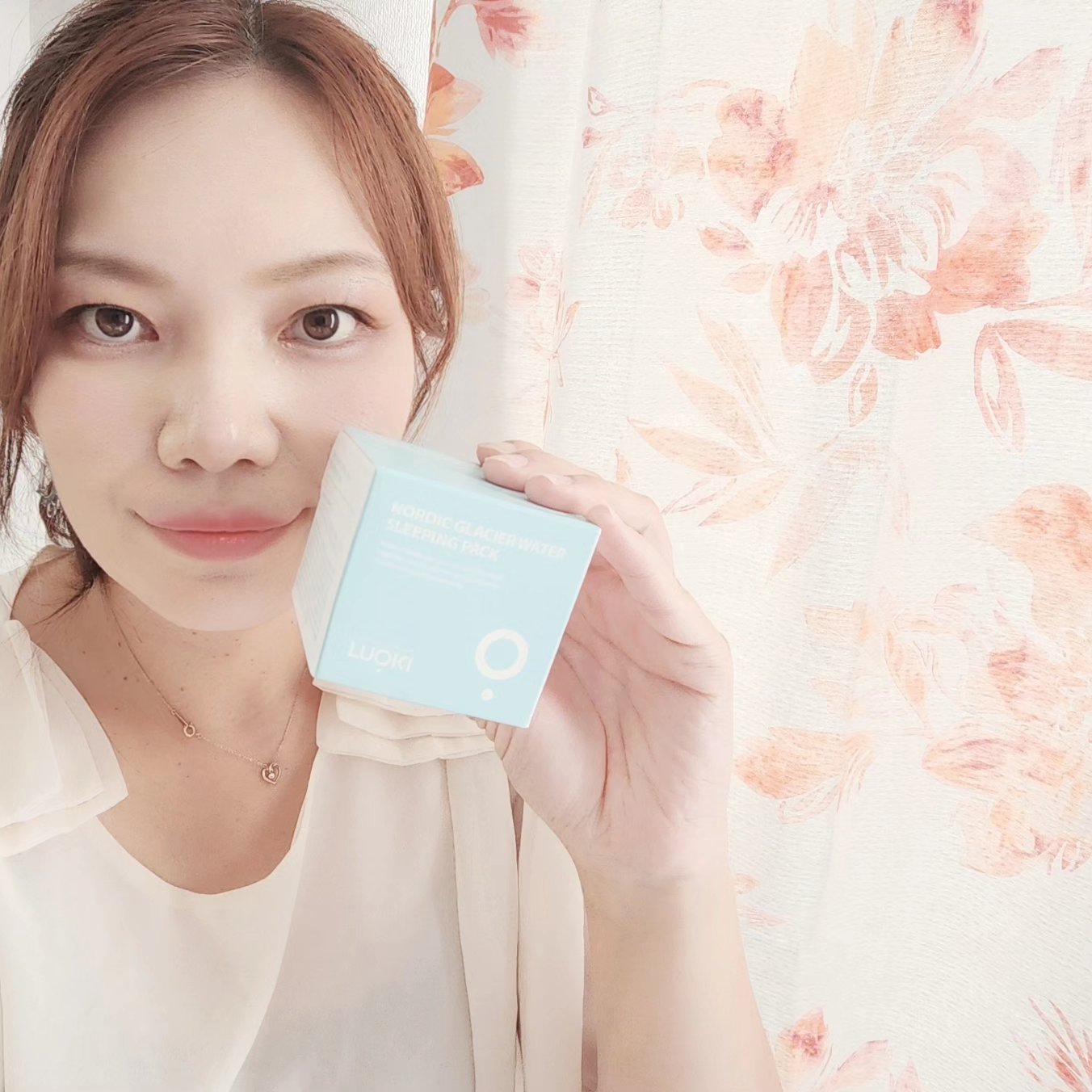 ノルディック氷河水スリーピングパック/LUOKI/フェイスクリームを使ったクチコミ（1枚目）