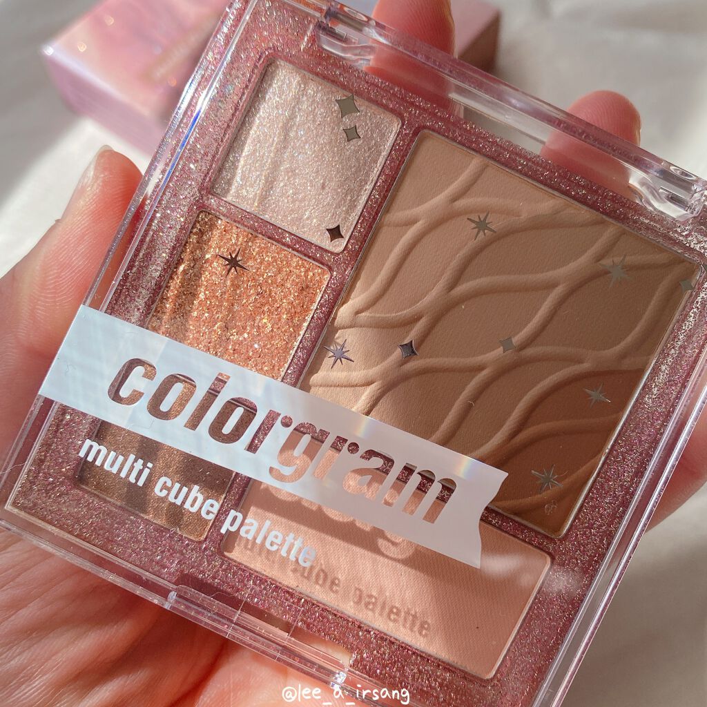 colorgram マルチキューブパレット/Colorgram/アイシャドウパレットを使ったクチコミ(2枚目)