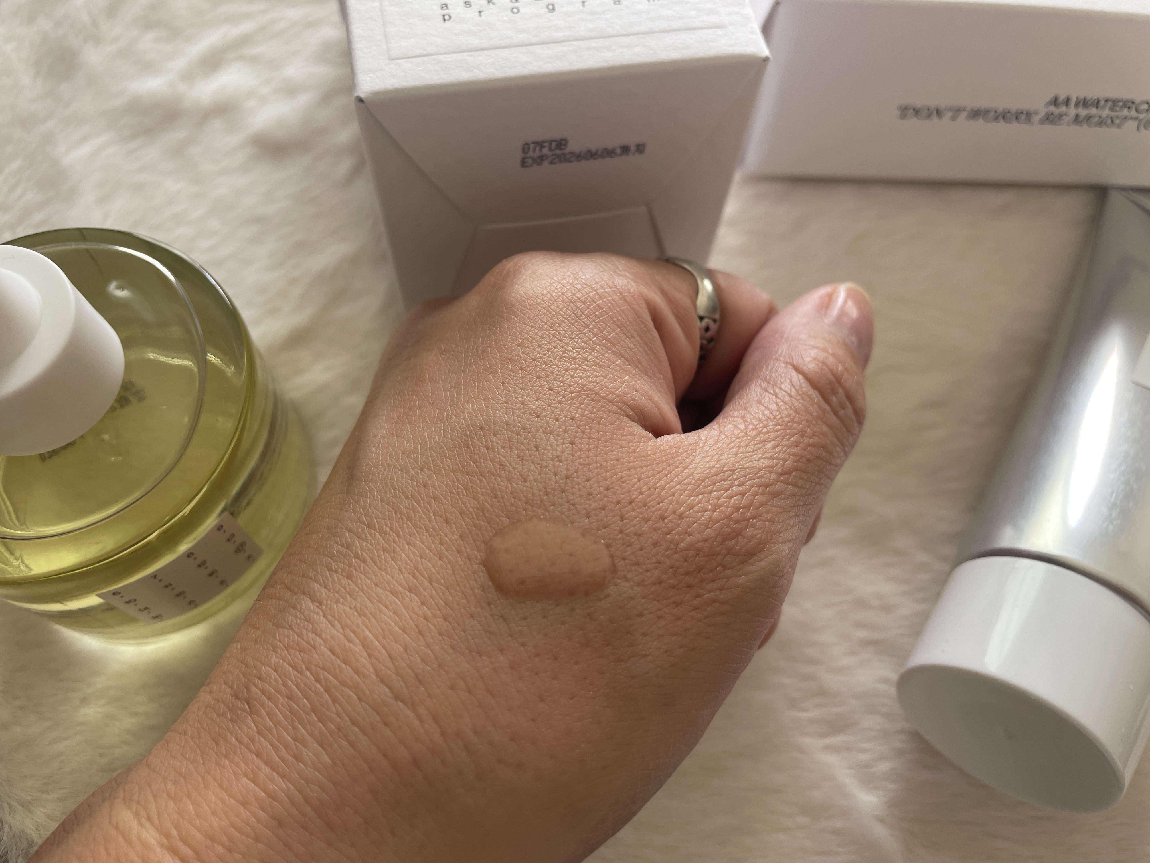 AAモイスチャライジングオイル /Shangpree/フェイスオイルを使ったクチコミ（3枚目）