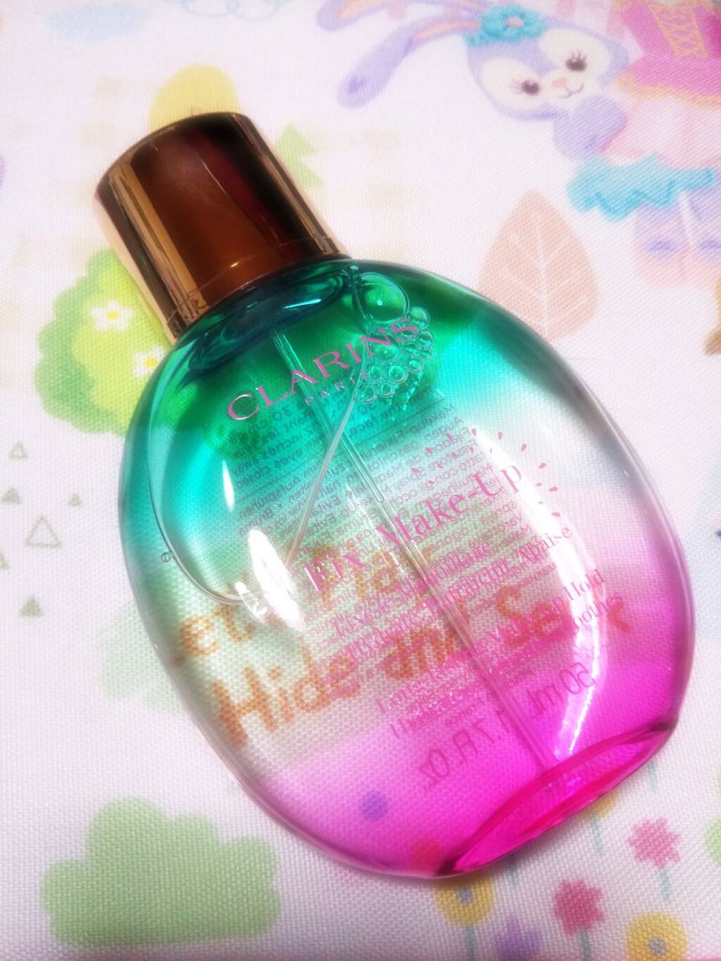 フィックス メイクアップ/CLARINS/ミスト状化粧水を使ったクチコミ(1枚目)