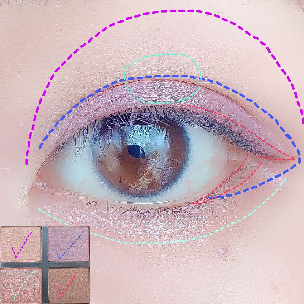 アイ カラー クォード/TOM FORD BEAUTY/アイシャドウパレットを使ったクチコミ（3枚目）