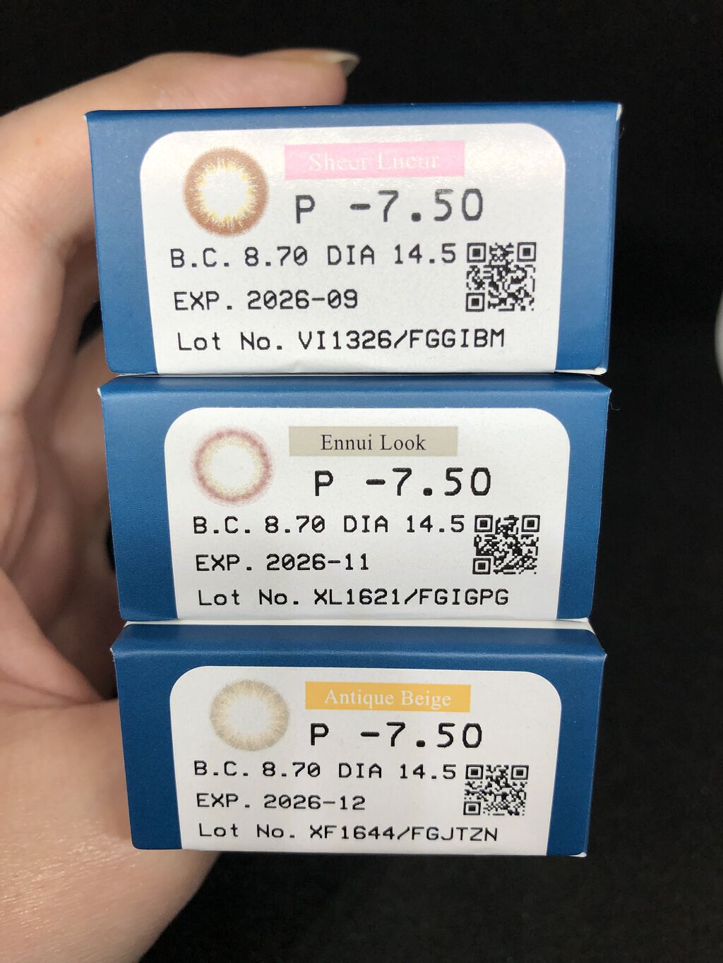 エバーカラーワンデーナチュラル モイストレーベルUV シアーリュール/エバーカラー/ワンデー（１DAY）カラコンを使ったクチコミ（1枚目）