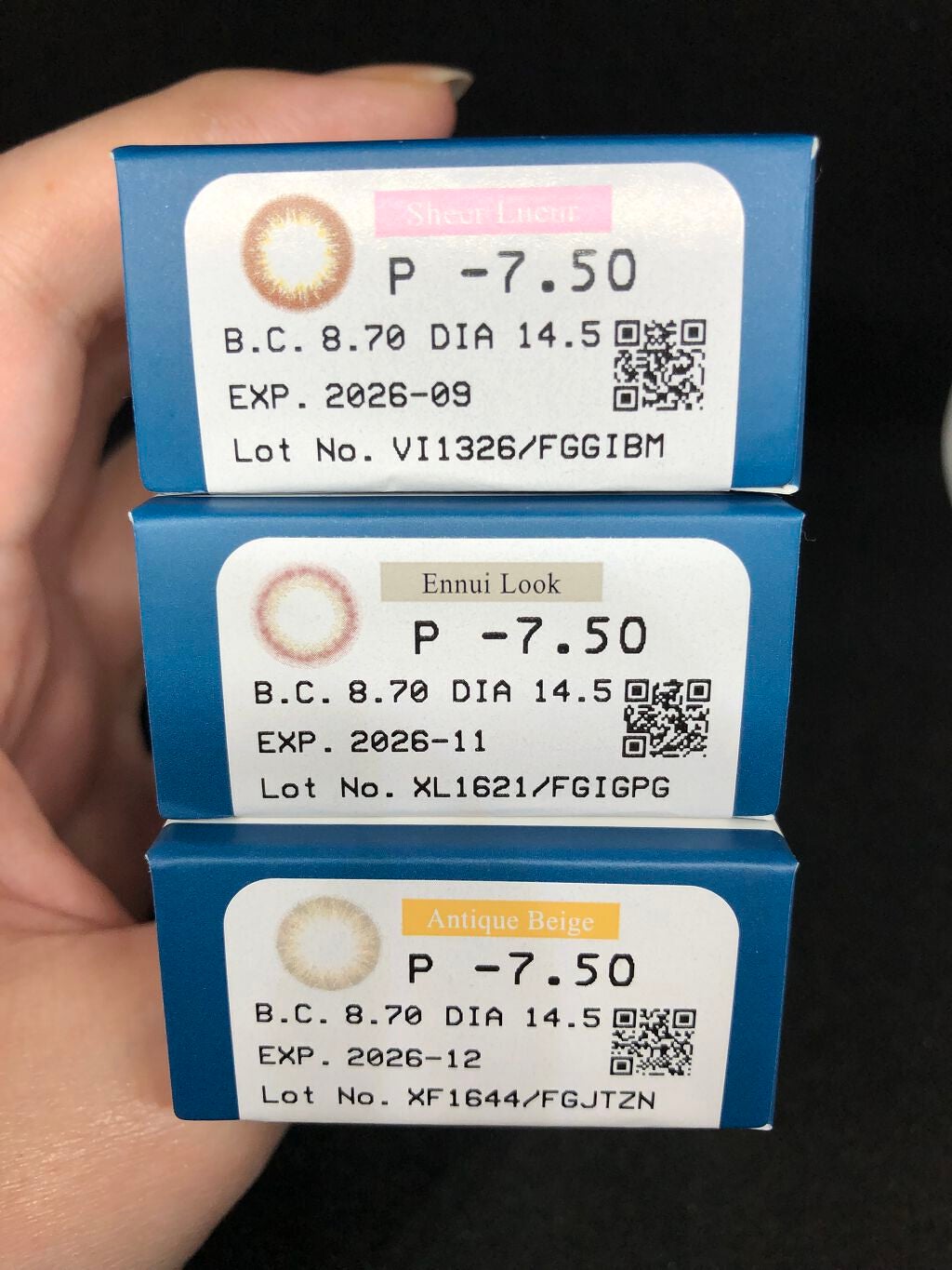 エバーカラーワンデーナチュラル モイストレーベルUV/エバーカラー/ワンデー(1DAY)カラコンを使ったクチコミ(1枚目)