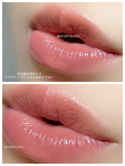 AQUABOMB LIP TINT SERUM/SRICHAND/口紅を使ったクチコミ(4枚目)