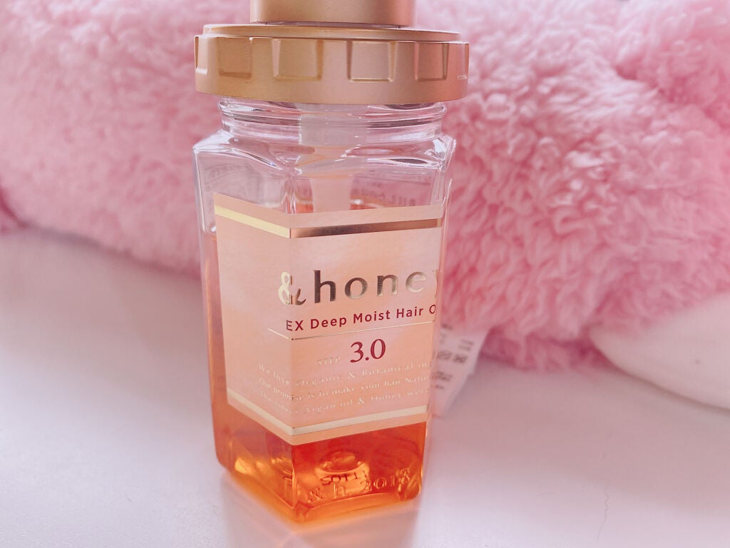 EXディープモイスト ヘアオイル3.0/&honey/ヘアオイルを使ったクチコミ(1枚目)