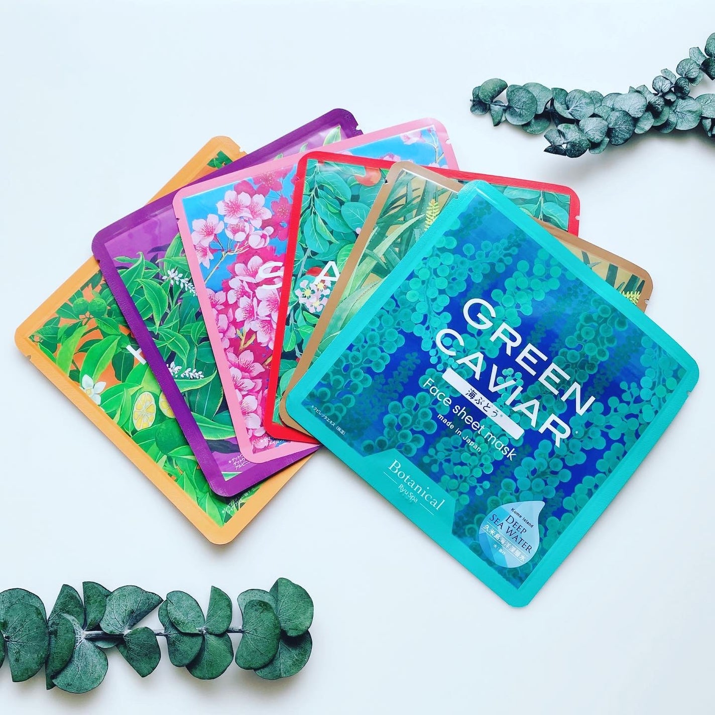 RYUKYU SPA フェイスシートマスク(久米島の海)/ノルコーポレーション/シートマスク・パックを使ったクチコミ(4枚目)