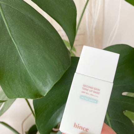 セカンドスキントーンアップベース ペールラベンダー/hince/化粧下地を使ったクチコミ(2枚目)