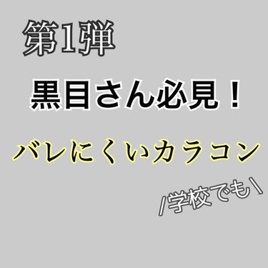 eRouge（エルージュ） ジェリーヌード/エルージュ/カラーコンタクトレンズを使ったクチコミ（1枚目）